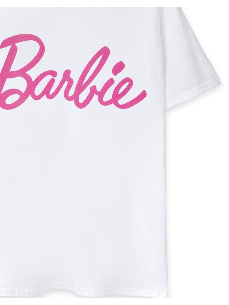 Vanilla Underground White Barbie Ladies Licensing 100% Cotton T-Shirt - Image 3 of 5