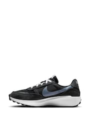 Nike Black/Grey Waffle Debut Trainers - Image 4 of 10