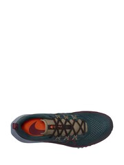 Nike Green React Pegasus Trail 4 Running Trainers - Image 6 of 11