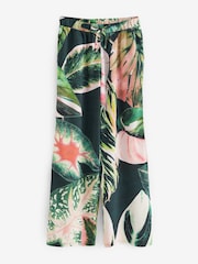 Green Leaves Viscose Vest Pyjamas - Image 7 of 9
