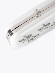 Carvela White Marina Starfish Clutch Bag - Image 5 of 5