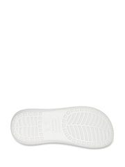 Crocs White Classic Crush Sandals - Image 5 of 5