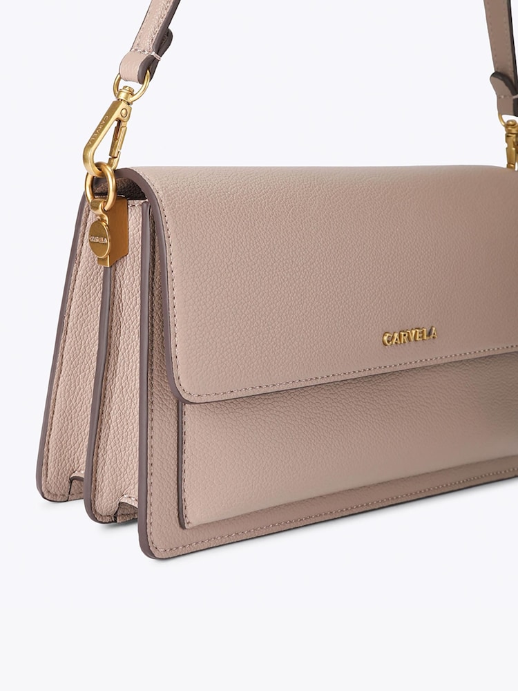 Carvela Nude Fernanda Shoulder Bag - Image 5 of 5