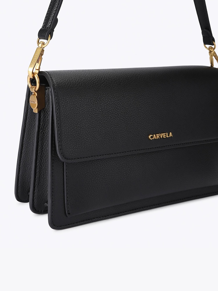 Carvela Black Fernanda Shoulder Bag - Image 5 of 5 Carvela Black Fernanda Shoulder Bag - Image 5 of 5