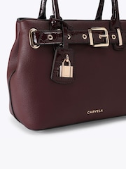 Carvela Red Maria Mini Belt Bag - Image 3 of 4