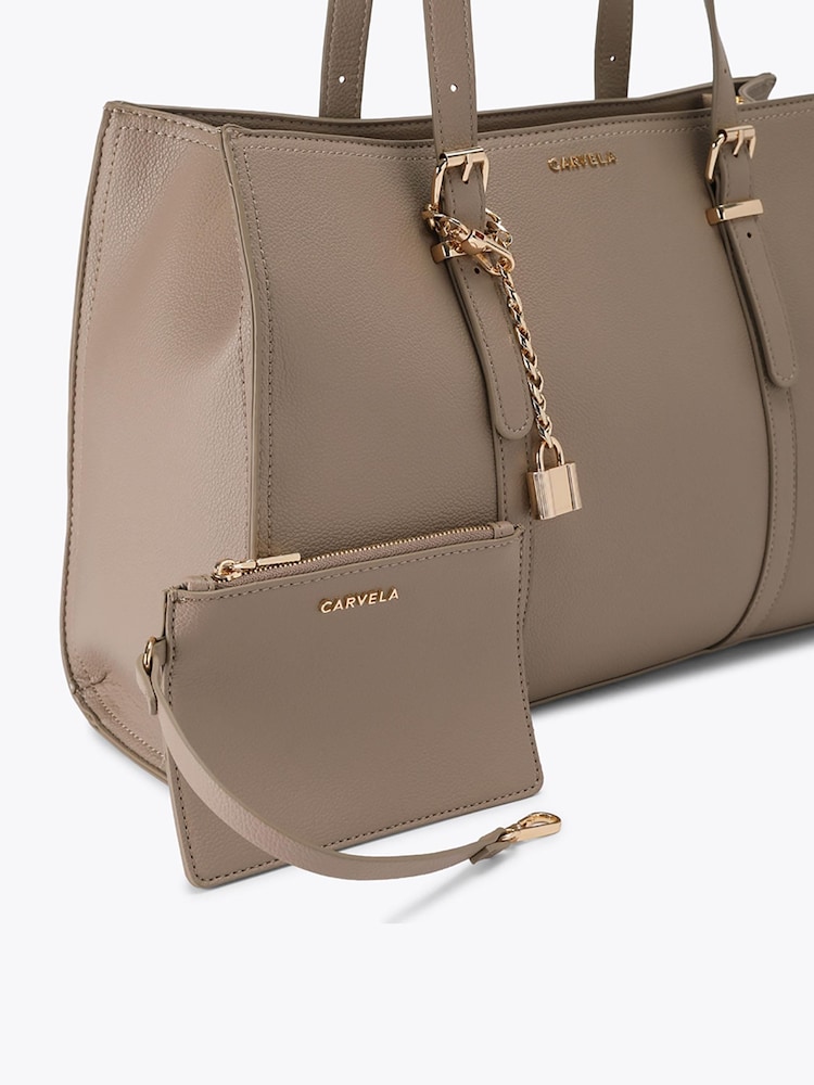Carvela Cappuccino Tote Bag - תמונה 4 מתוך 4