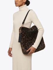 Carvela Brown Tracolla Tote Bag - Image 2 of 5