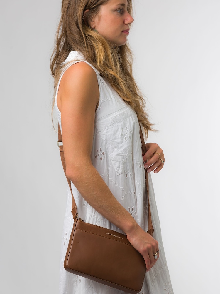 Pure Luxuries London Raye Nappa Leather Cross-Body Bag - Image 2 of 7