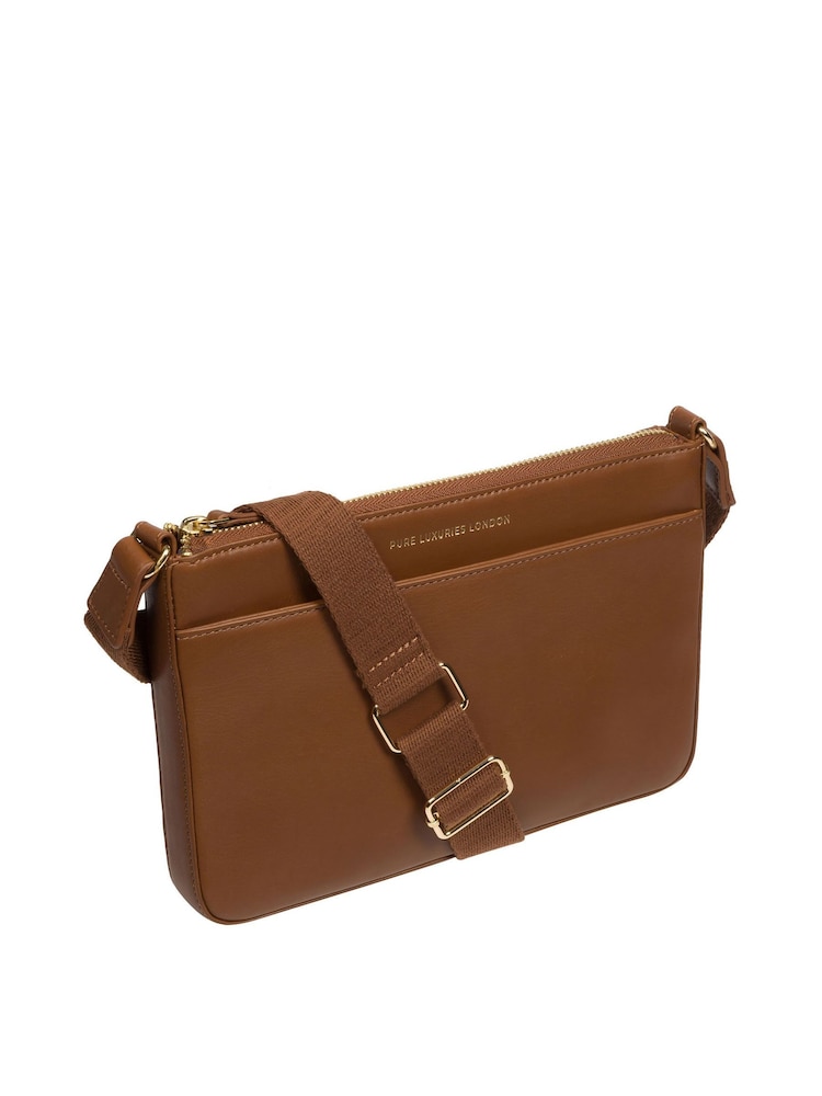 Pure Luxuries London Raye Nappa Leather Cross-Body Bag - Image 7 of 7