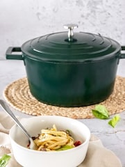 Masterclass Green Cast Aluminium 2.5L Casserole Dish - Image 1 of 4