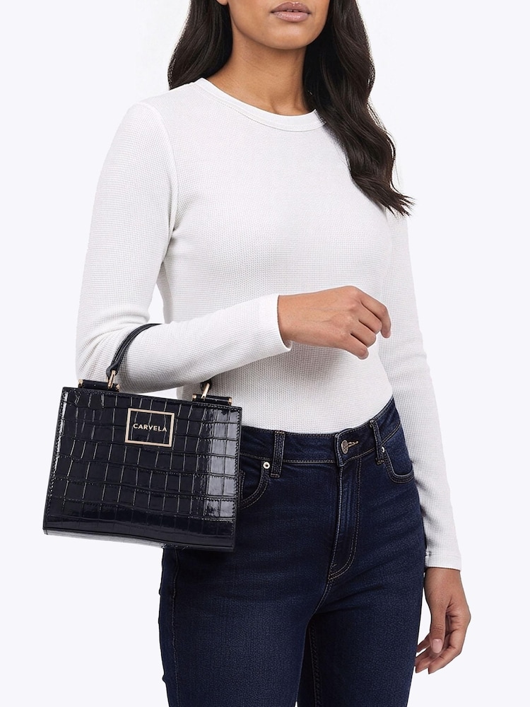 Carvela Blue Jessica Mini Tote 2 Bag - Image 2 of 5