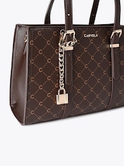 Carvela Cappuccino Mini Tote Bag - Image 4 of 4