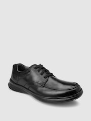 Clarks Black Standard Fit (G) Cotrell Edge Moccasin Shoes - Image 3 of 6