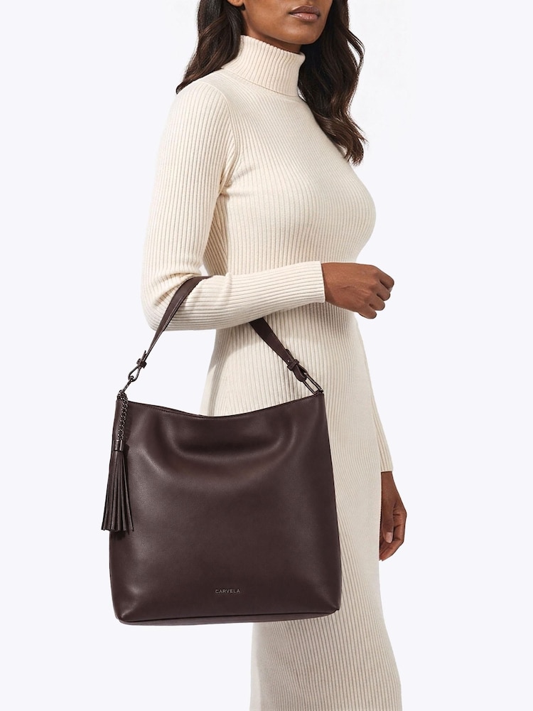 Коричневий - Carvela Tracolla Tote Bag - Image 2 of 5