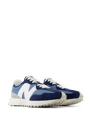 Синий - Тренажеры New Balance Mens 327 - Image 4 of 12