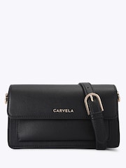 Carvela Black Fernanda Mini Shoulder Bag - Image 1 of 4