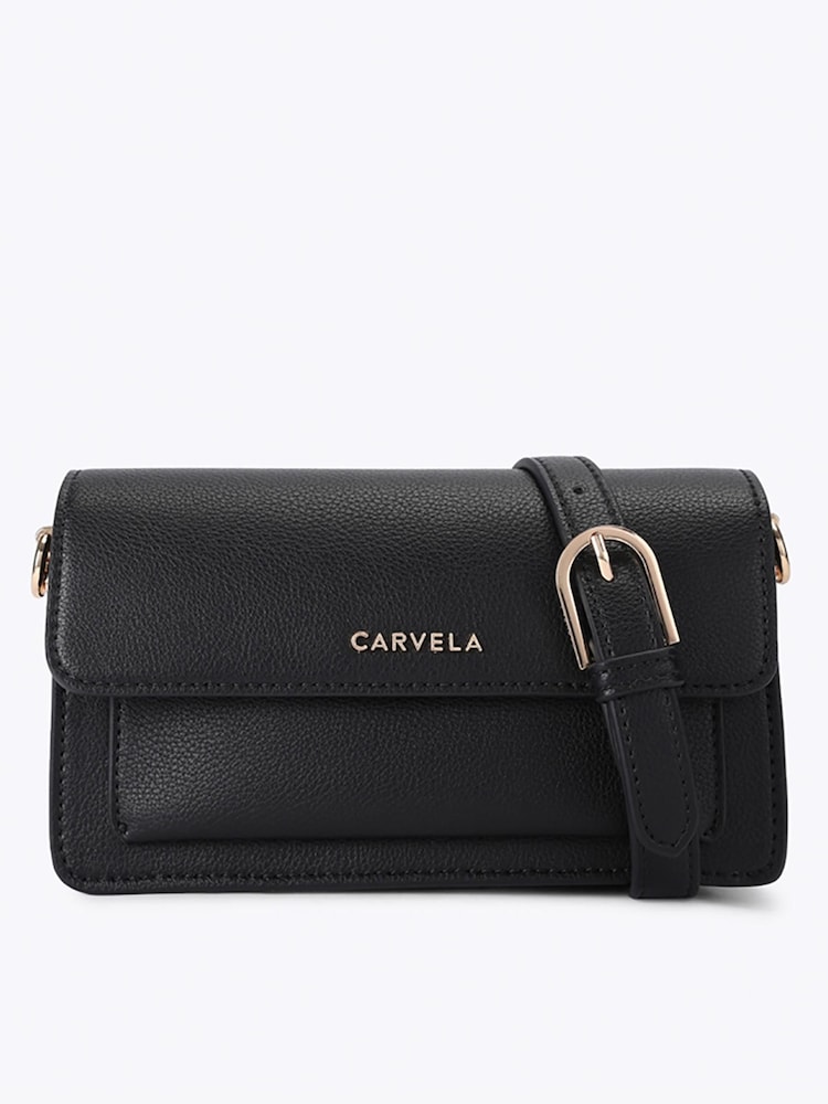 Carvela Black Fernanda Mini Shoulder Bag - Image 1 of 4