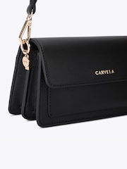 Carvela Black Fernanda Mini Shoulder Bag - Image 5 of 5