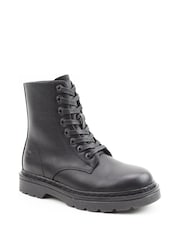Heavenly Feet Ladies Vegan Friendly Black Mid Boots - Image 3 of 4