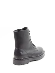 Heavenly Feet Ladies Vegan Friendly Black Mid Boots - Image 4 of 4