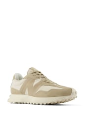 New Balance Cream Light Womens 327 Trainers - Image 5 of 8