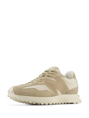 New Balance Cream Light Womens 327 Trainers - Image 6 of 8