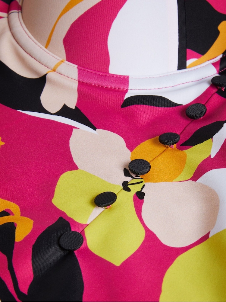 Ted Baker Zayly Cupped Nude Swimming Costume - Image 5 of 5
