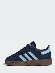 adidas Originals Blue Handball Spezial Comfort Closure Elastic Lace Shoes - Image 3 of 12