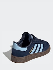 adidas Originals Blue Handball Spezial Comfort Closure Elastic Lace Shoes - Image 4 of 12