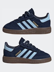 adidas Originals Blue Handball Spezial Comfort Closure Elastic Lace Shoes - Image 6 of 12
