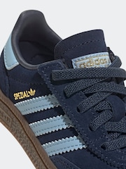 adidas Originals Blue Handball Spezial Comfort Closure Elastic Lace Shoes - Image 7 of 12