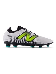New Balance White Mens Tekala Firm Ground Football Boots - Image 3 of 8