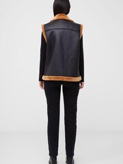 French Connection Belen Faux Fur Gilet - Image 2 of 4