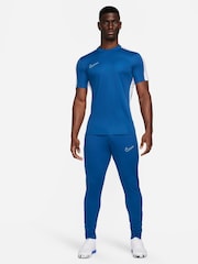 Nike Light Blue Dri-FIT Academy Zippered Training Joggers - Image 3 of 6