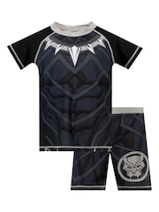 Character Silver Black Panther Boy Swim Set - Image 1 of 5