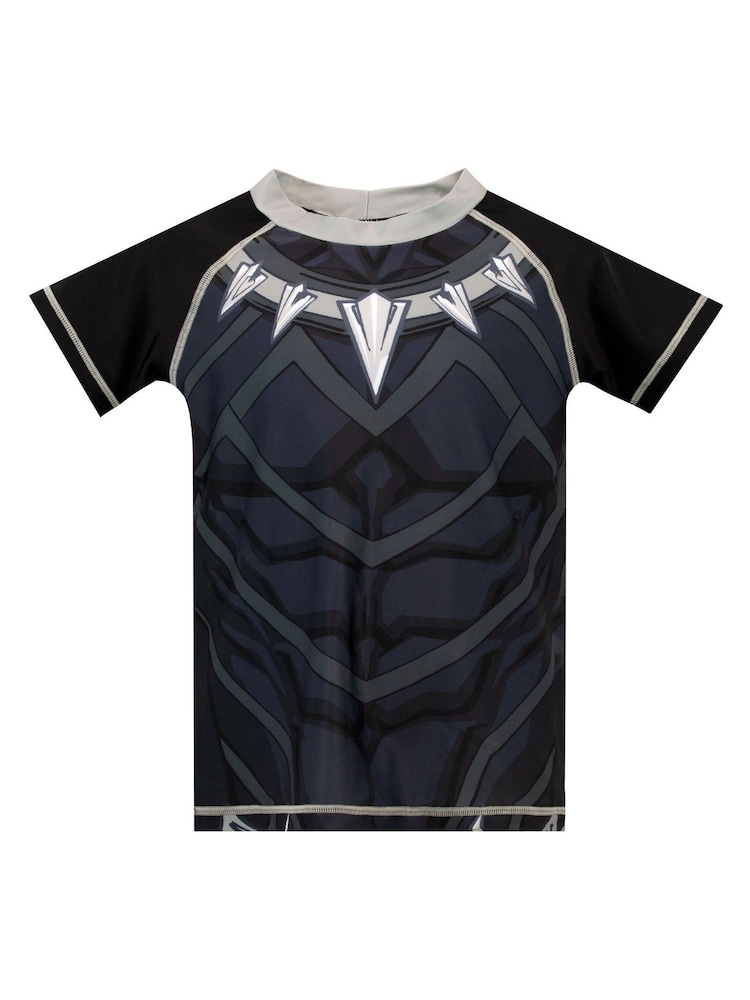 Character Silver Black Panther Boy Swim Set - Image 2 of 5