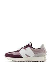 New Balance Dark Purple 327 Trainers - Image 2 of 8