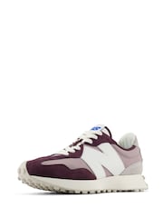 New Balance Dark Purple 327 Trainers - Image 4 of 8