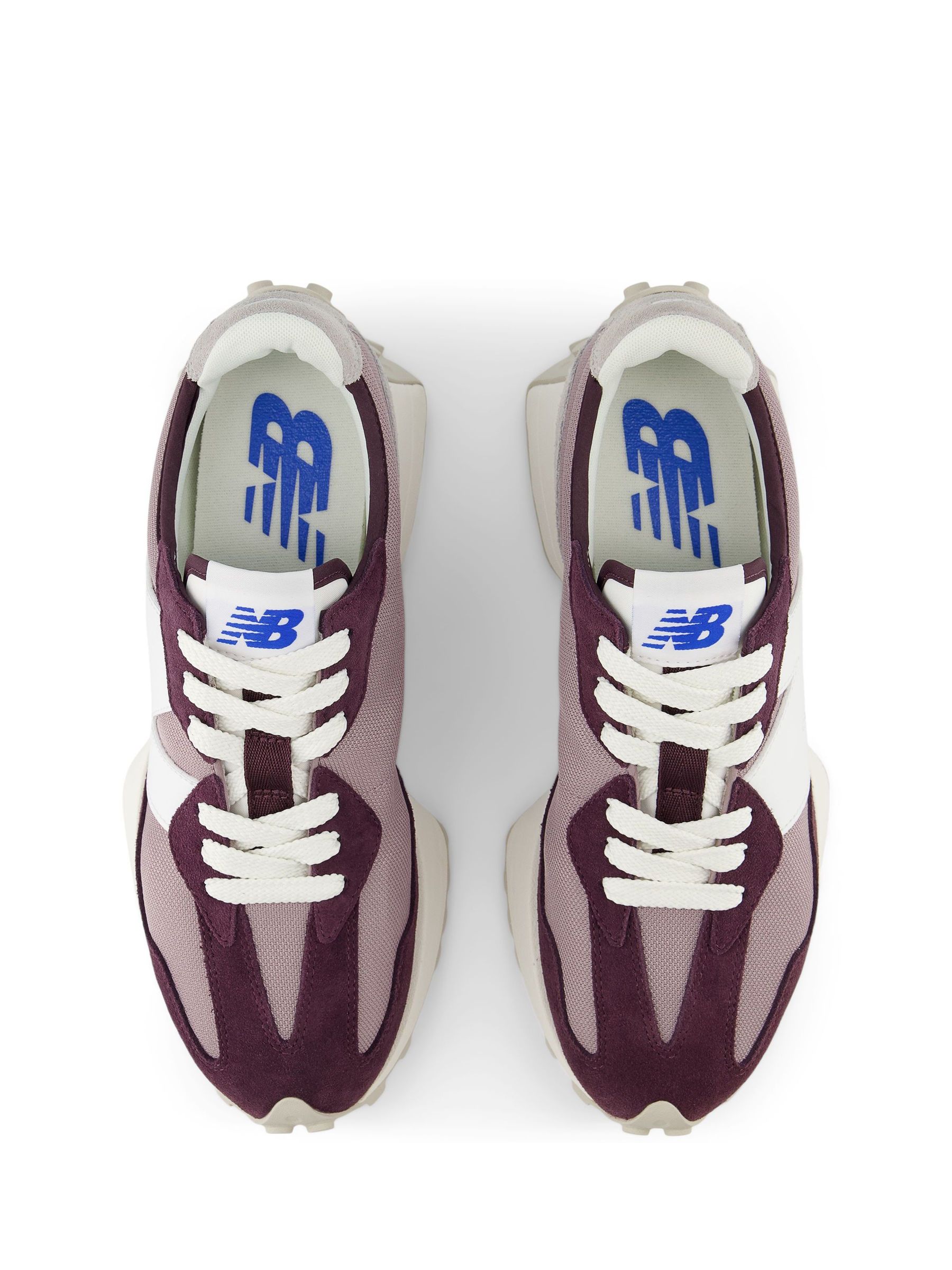 Buy New Balance Dark Purple 327 Trainers from Next Luxembourg