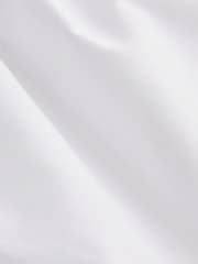 White Penny Collar Easy Care Single Cuff Smart Shirt - Image 8 of 8