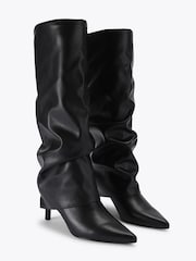 KG Kurt Geiger Sleek Cuff Long Boots - Image 3 of 5