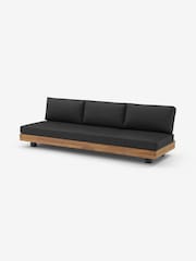 MADE.COM Grey Avarna Garden 3 Seater Sofa - Image 2 of 4