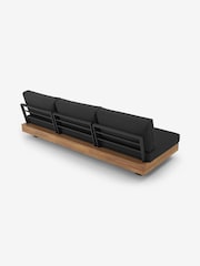 MADE.COM Grey Avarna Garden 3 Seater Sofa - Image 3 of 4