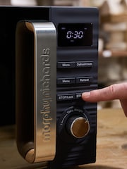 Morphy Richards Flint Clay Digital 800W Microwave - Image 3 of 5