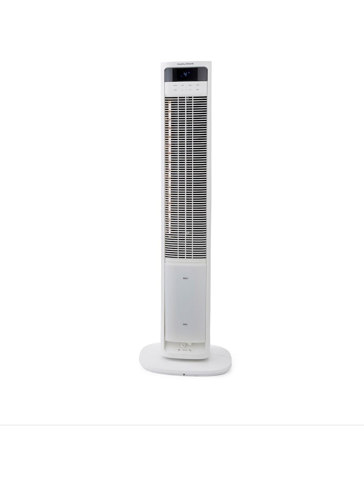 Morphy Richards White FlexiFreeze 2 in 1 Tower Fan  Air Cooler with Remote Control - Image 1 of 6