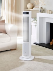 Morphy Richards White FlexiFreeze 2 in 1 Tower Fan  Air Cooler with Remote Control - Image 2 of 6
