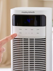Morphy Richards White FlexiFreeze 2 in 1 Tower Fan  Air Cooler with Remote Control - Image 3 of 6