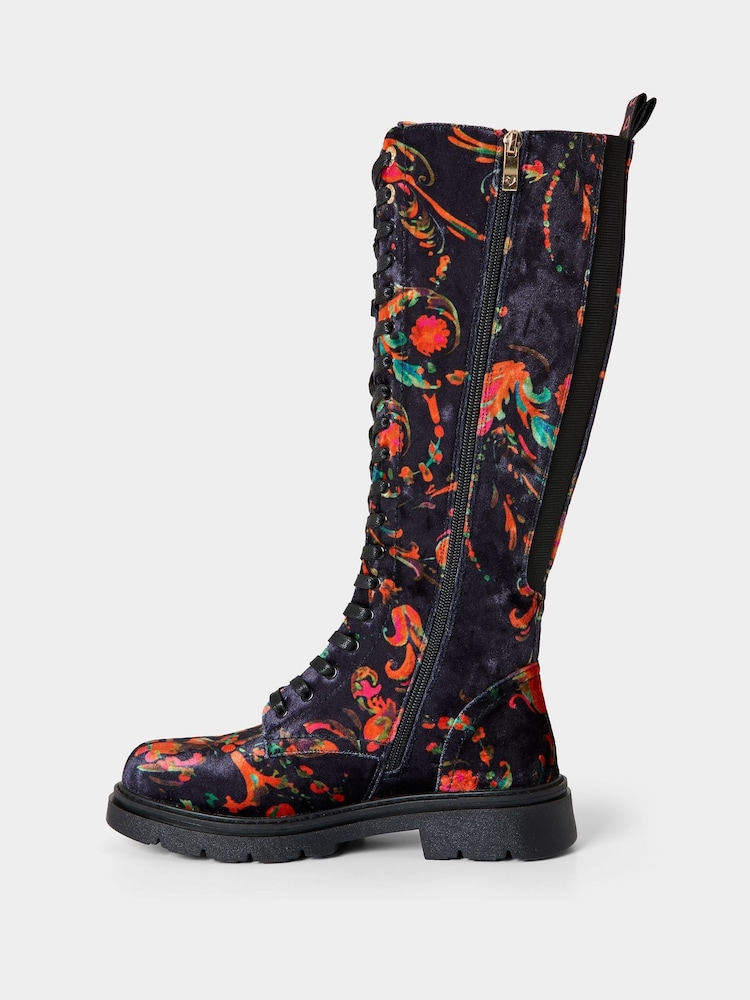 Joe Browns Black Heavenly Feet Avalon Long Boots - Image 6 of 6