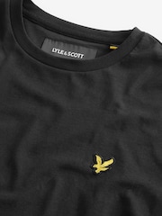 Lyle & Scott Black Cotton Long Sleeve T-Shirt - Image 6 of 7