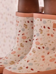 Little Dutch Pink Rainboots Flowers and Butterflies 24/25 - Image 2 of 4